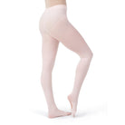 Capezio Ultra Soft Self Knit Waistband Adult Transition Tights Adult S/M Ballet Pink - DanceSupplies.com