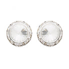 Dasha Performance Earrings (8mm/13mm) Clip-On Crystal - DanceSupplies.com