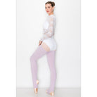 Aluvie Lux Legwarmers Adult Lavender - DanceSupplies.com