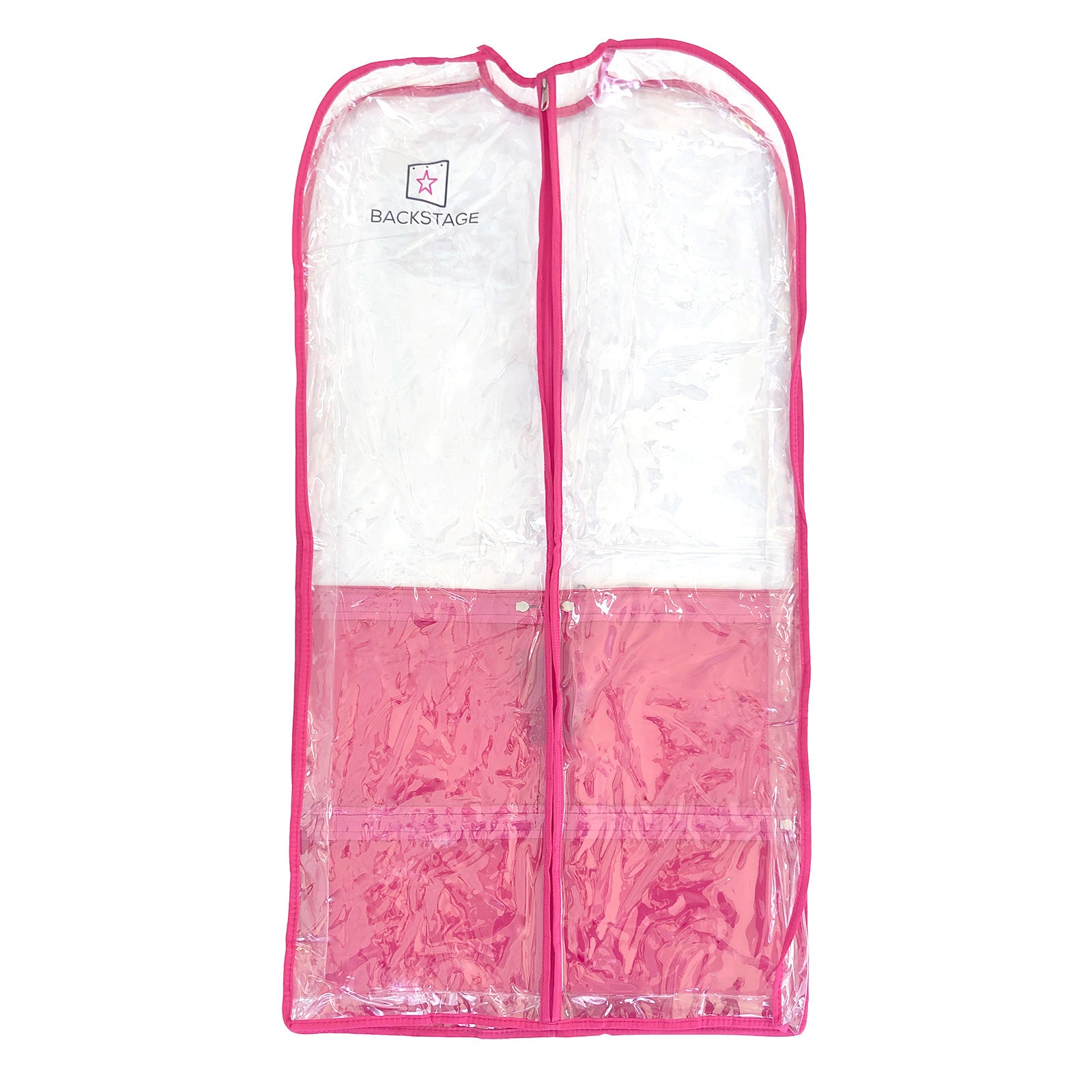 Backstage Gusseted Garment Bag Hot Pink  - DanceSupplies.com