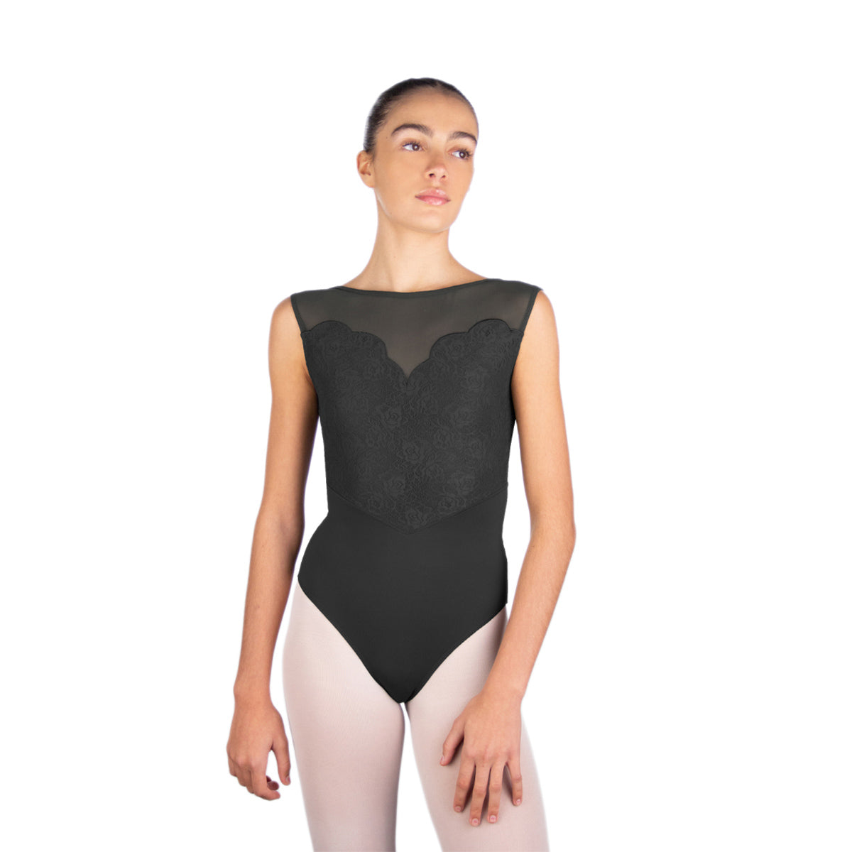 Ballet Rosa Caprice Leotard Adult 36 Noir - DanceSupplies.com