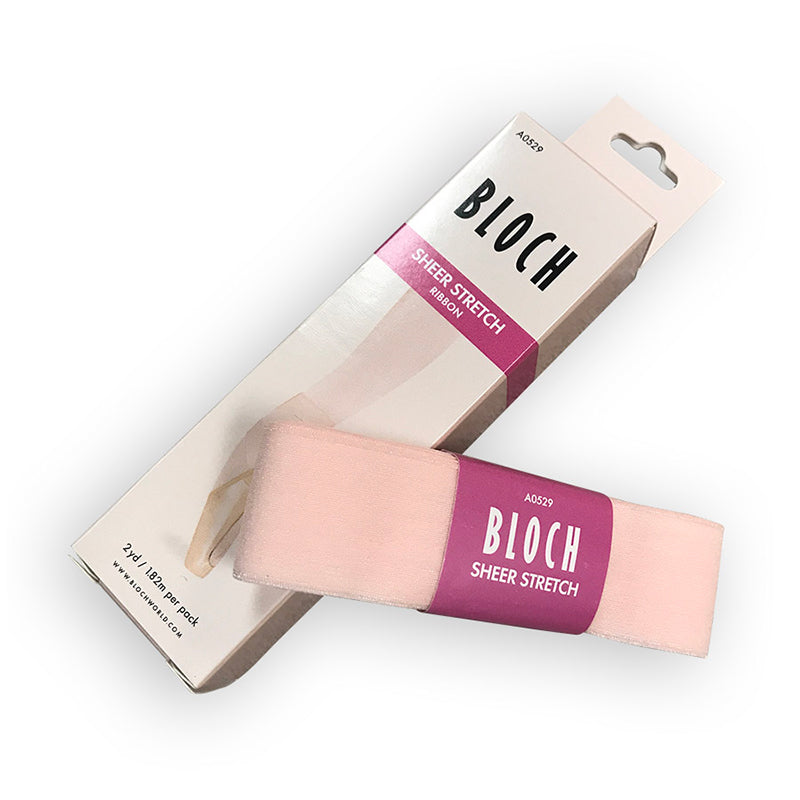 Bloch Sheer Stretch Ribbon   - DanceSupplies.com