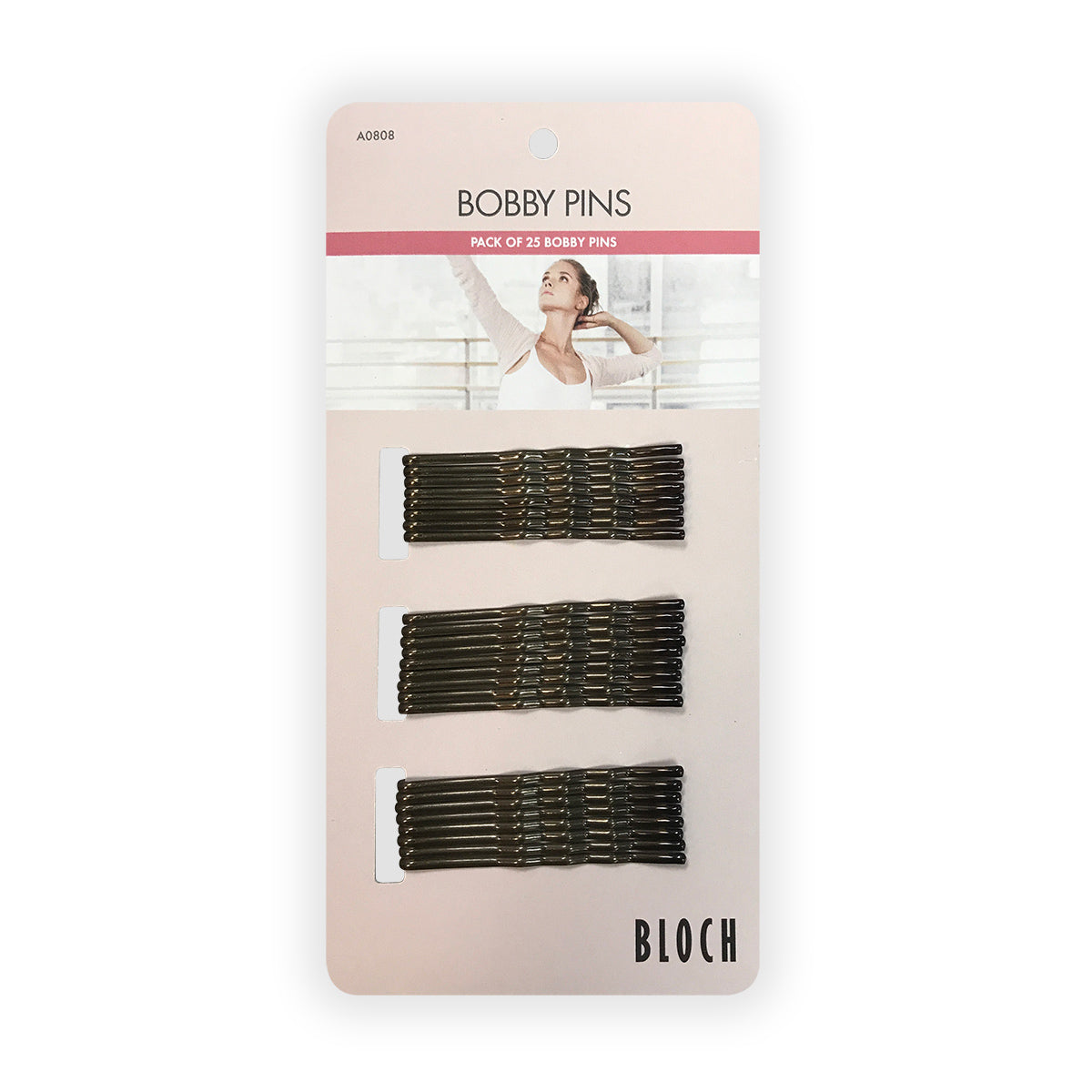 Bloch Bobby Pins Brown  - DanceSupplies.com