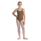 Bloch Girls Ari Camisole Leotard Child 6X-7 Almond - DanceSupplies.com