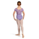 Bloch Girls Remi Floral Cap Sleeve Leotard   - DanceSupplies.com