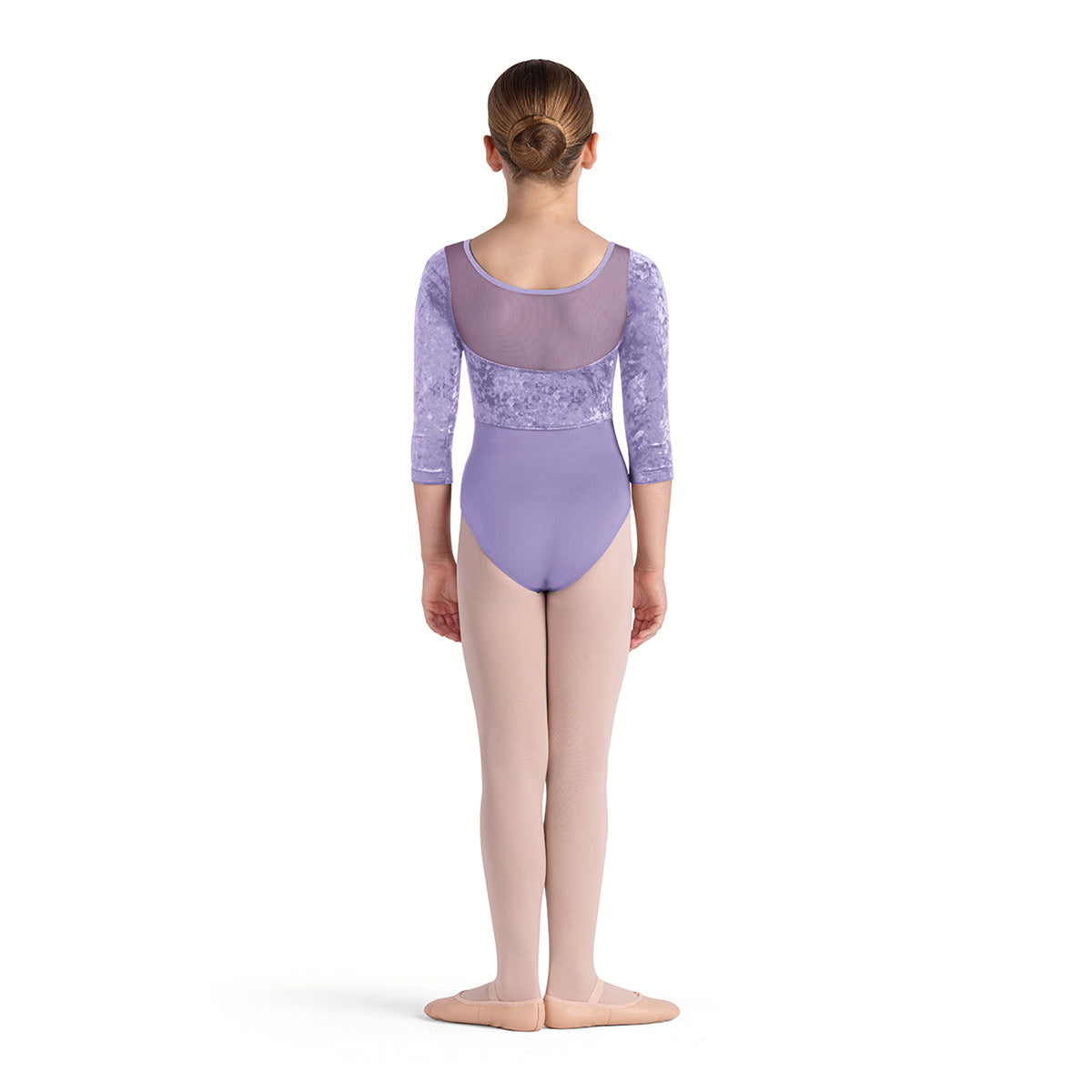 Bloch Girls Layla 3/4 Sleeve Leotard - DanceSupplies.com