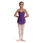 Bloch Child's Viola Mesh Skirt Child XS/S Aubergine - DanceSupplies.com