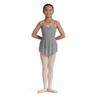 Bloch Child's Viola Mesh Skirt Child XS/S Grey - DanceSupplies.com