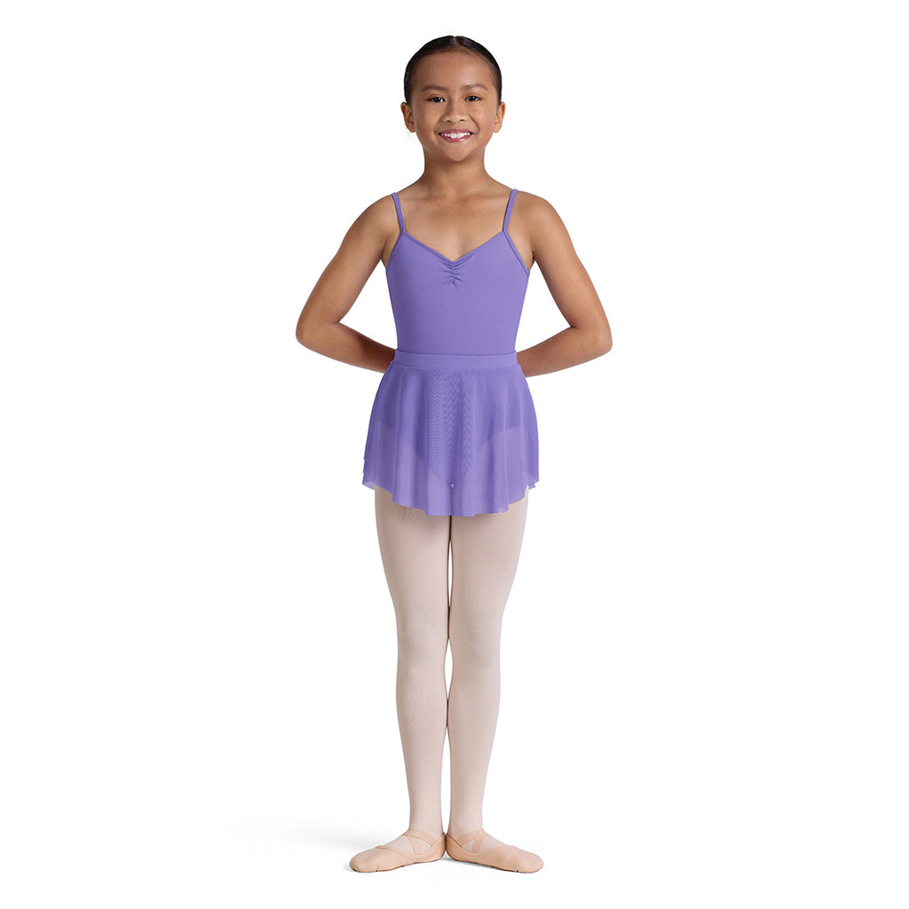 Bloch Child's Viola Mesh Skirt Child XS/S Lavender - DanceSupplies.com