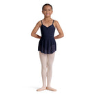 Bloch Child's Viola Mesh Skirt Child XS/S Navy - DanceSupplies.com