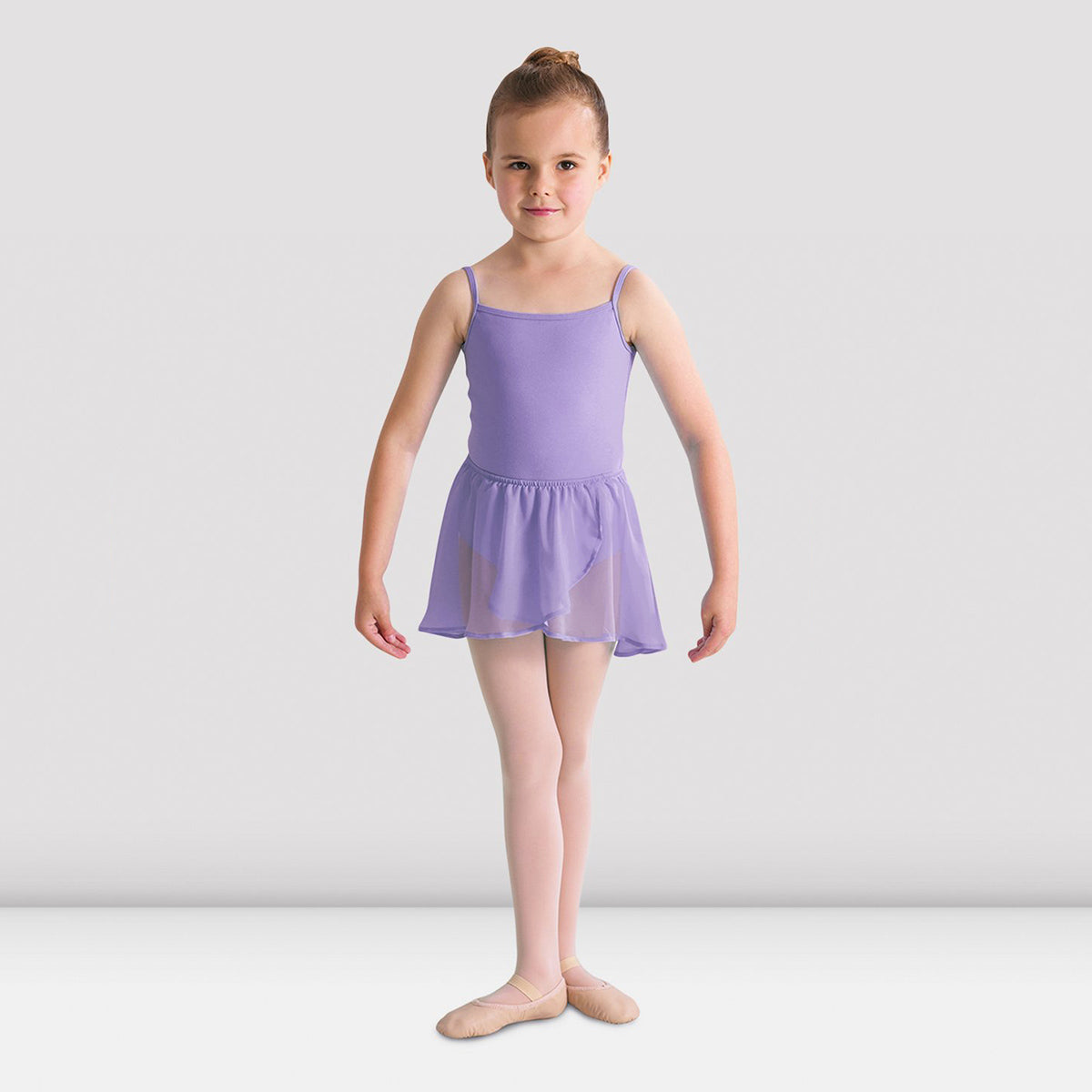 Bloch Girls Barre Ballet Skirt Child 4-6 Lavender - DanceSupplies.com