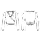 Bloch Ella Child's Cardigan Wrap Sweater   - DanceSupplies.com