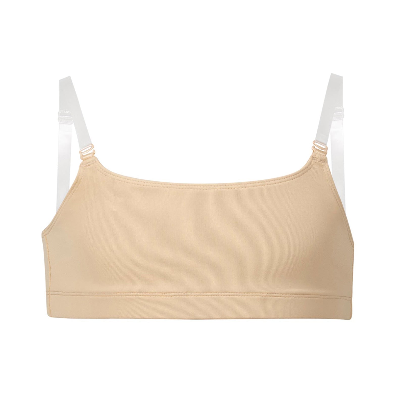 Bloch Girls Leia Crop Top Child 4-6 Sand - DanceSupplies.com