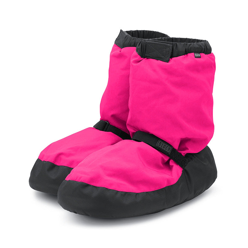 Bloch Adult Warmup Booties Adult XS Hot Pink - DanceSupplies.com