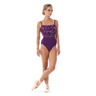 Bloch Ladies Ayla Floral Camisole Leotard Adult P Elegance - DanceSupplies.com