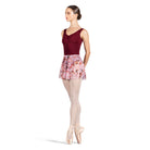 Bloch Adult Pull-On Mesh Floral Skirt Adult P/S Laurelmist - DanceSupplies.com