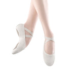 Bloch Prolite II Leather Ballet Slippers - White Adult 2 B White- DanceSupplies.com