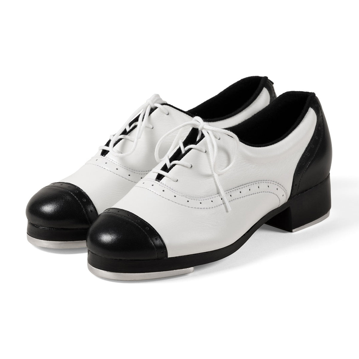 Bloch Jason Samuels Smith Ladies Tap Shoes - Black / White Ladies 6 Black/White - DanceSupplies.com