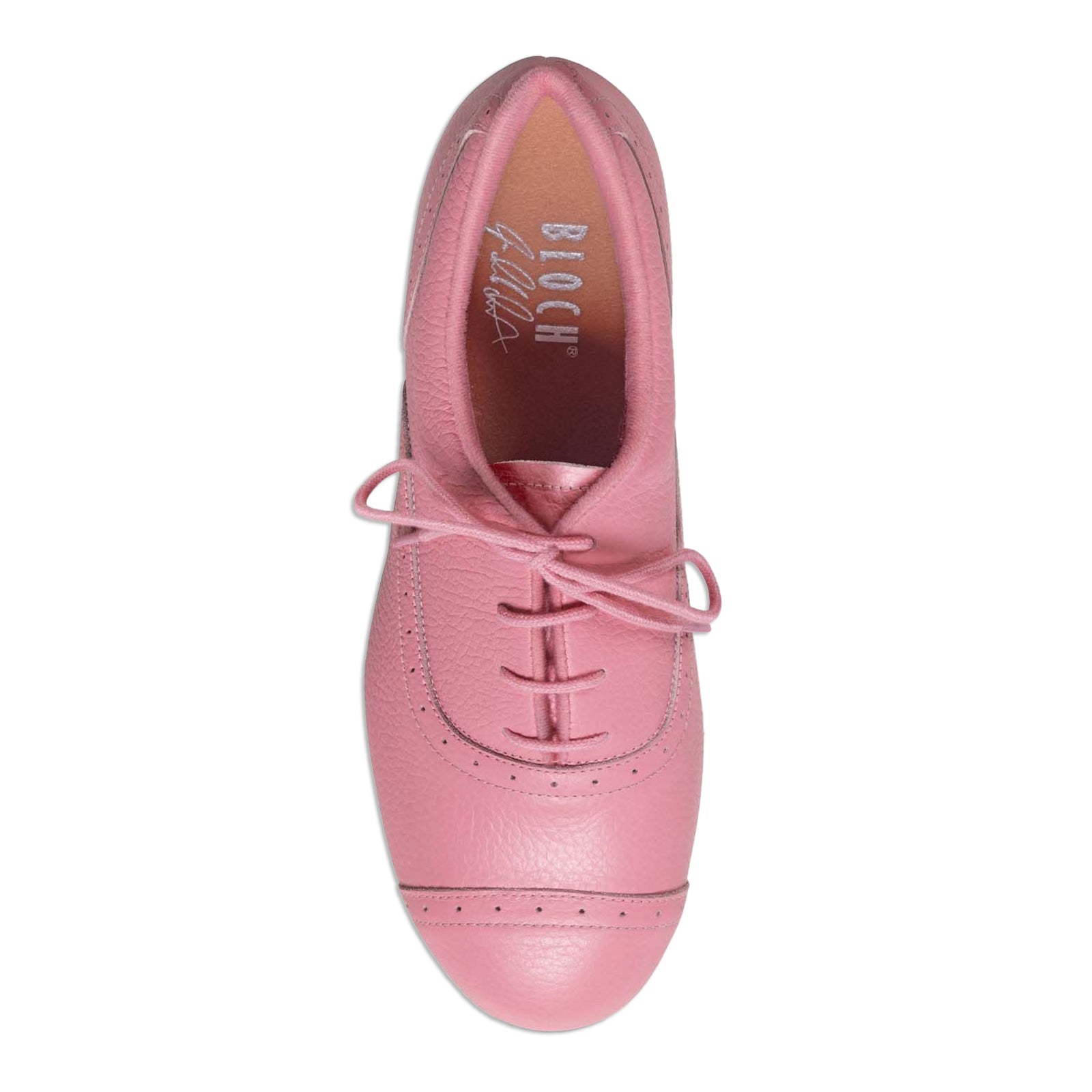 Bloch Jason Samuels Smith Ladies Pebble Leather Tap Shoes - Pink   - DanceSupplies.com