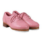 Bloch Jason Samuels Smith Ladies Pebble Leather Tap Shoes - Pink Ladies 6.5 Pink - DanceSupplies.com