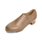 Bloch Tap-Flex Slip On Children's Tap Shoes Child 10 Tan - DanceSupplies.com