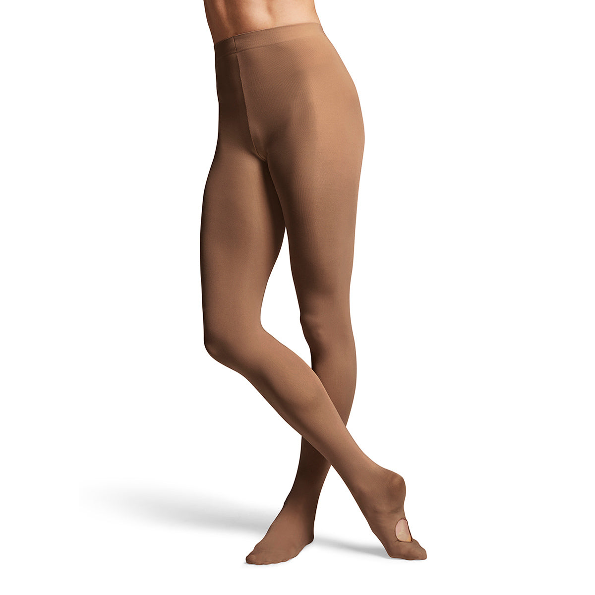 Bloch womens Ladies Contoursoft Footed Tights 