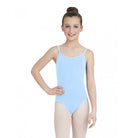 Capezio Child's Cotton Camisole Leotard w/Adjustable Straps Child I Light Blue - DanceSupplies.com