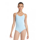 Capezio Adult V-Neck Camisole Leotard Adult XS Light Blue - DanceSupplies.com