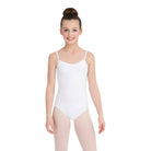 Capezio Child's V-Neck Camisole Leotard Child I White - DanceSupplies.com