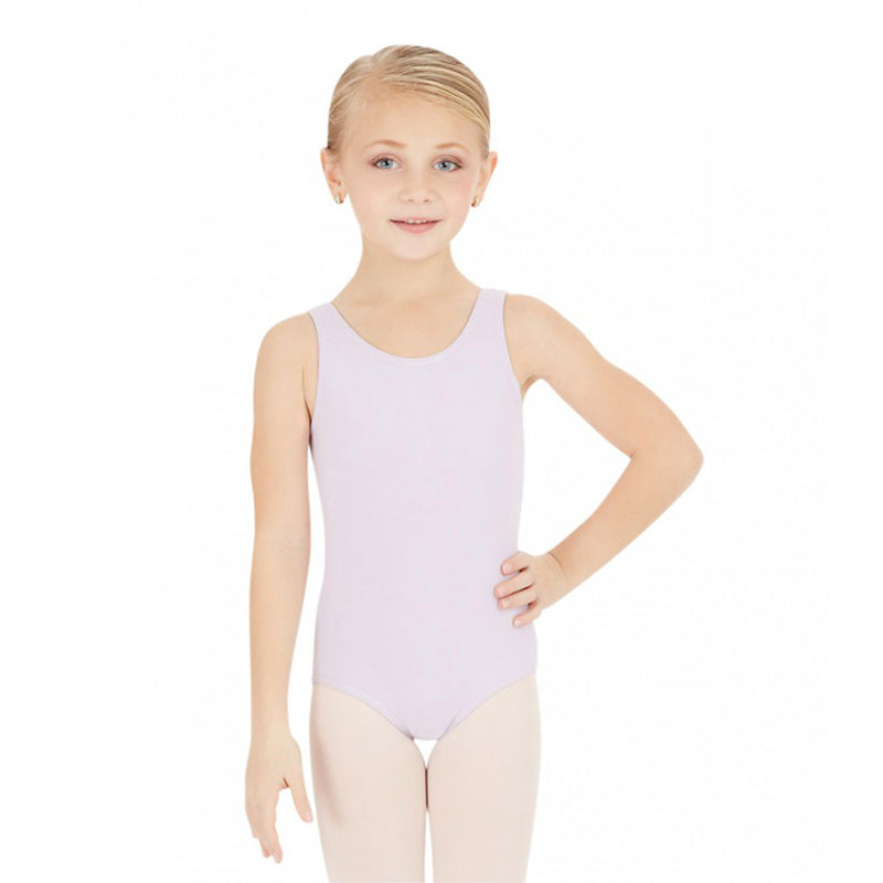 Capezio Child's High-Neck Tank Leotard Toddler Lavender - DanceSupplies.com