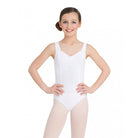 Capezio Child's Princess Tank Leotard Child M White - DanceSupplies.com