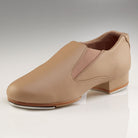 Capezio Adult Riff Slip-On Tap Shoes - Caramel Adult 4 Caramel - DanceSupplies.com