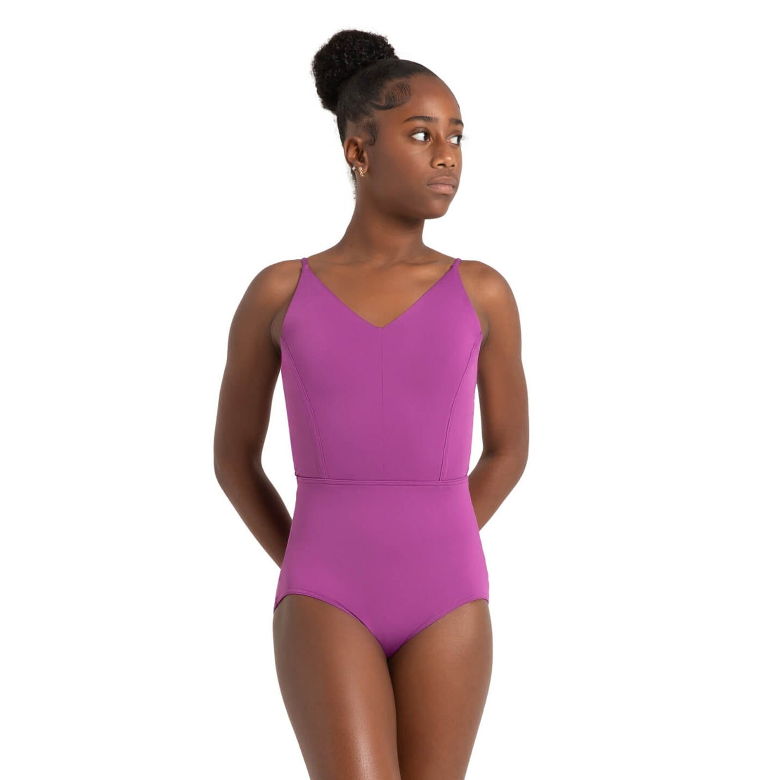 Capezio Bella Notte Amore Leotard Adult XS Hyacinth Violet - DanceSupplies.com