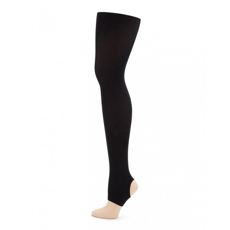 Capezio Self Knit Adult Stirrup Tights   - DanceSupplies.com