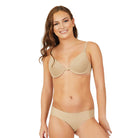 Capezio Underwire Minimal Show Bra 32B Nude - DanceSupplies.com