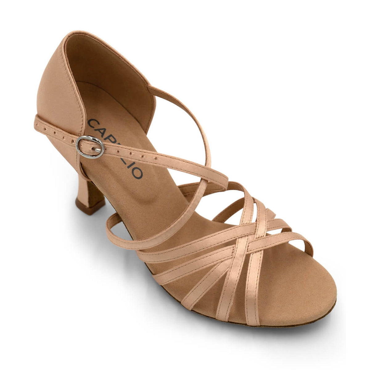 Capezio rosa satin dance shoe online