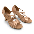 Capezio Rosa Ballroom Shoes - Camel 6 Medium Camel- DanceSupplies.com