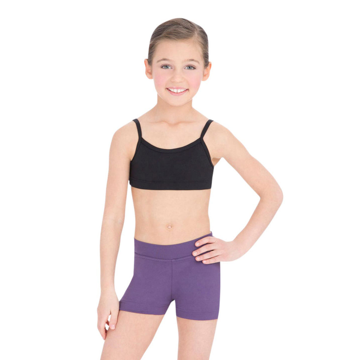 Capezio Child's Camisole Bra Top Child S Black - DanceSupplies.com