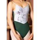 Danse de Paris Chanelle Leotard - Olive Moss   - DanceSupplies.com