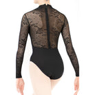 Danse de Paris Snowflake Leotard - Ebony Lace   - DanceSupplies.com