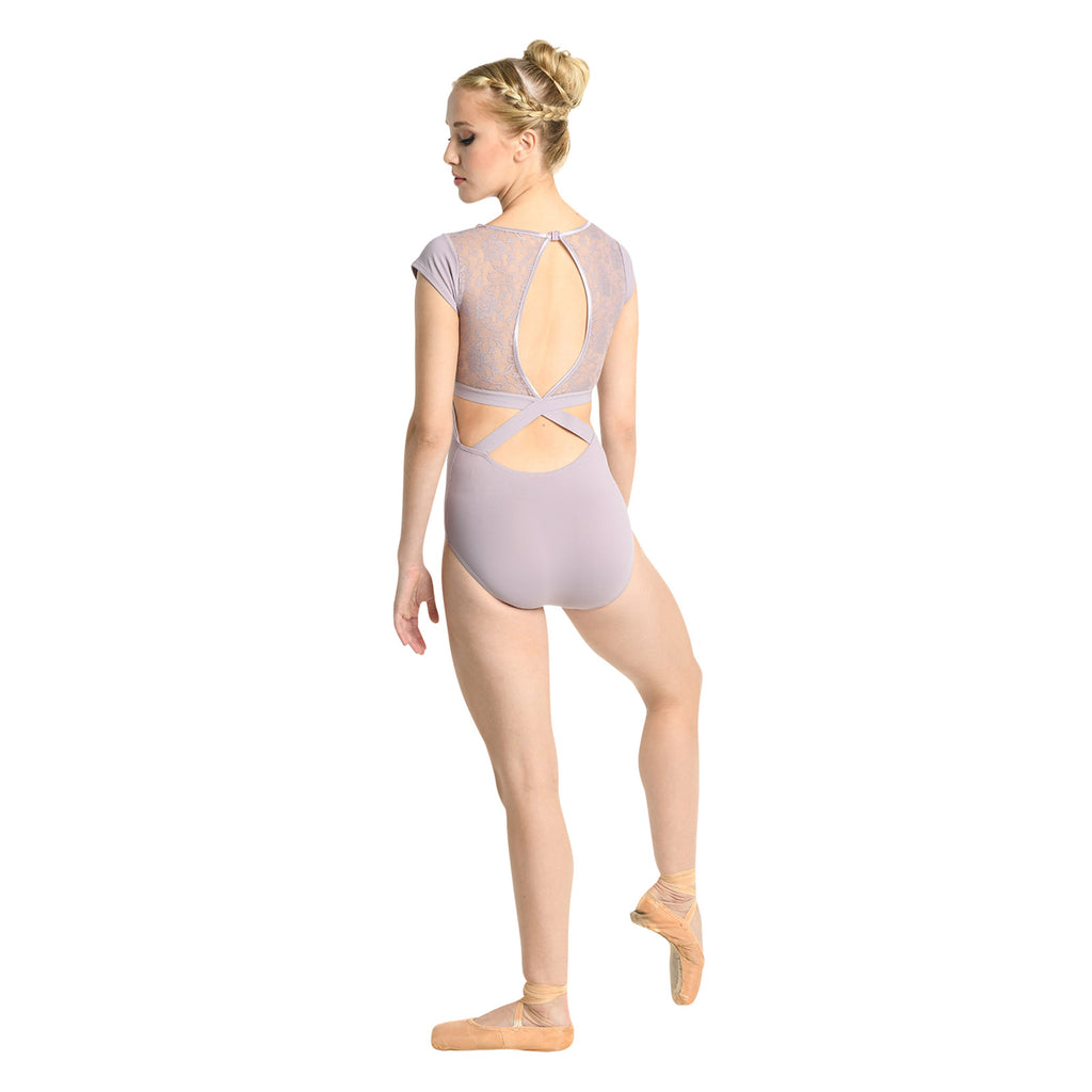 Danznmotion Adult Yasmin Cap Sleeve Leotard   - DanceSupplies.com