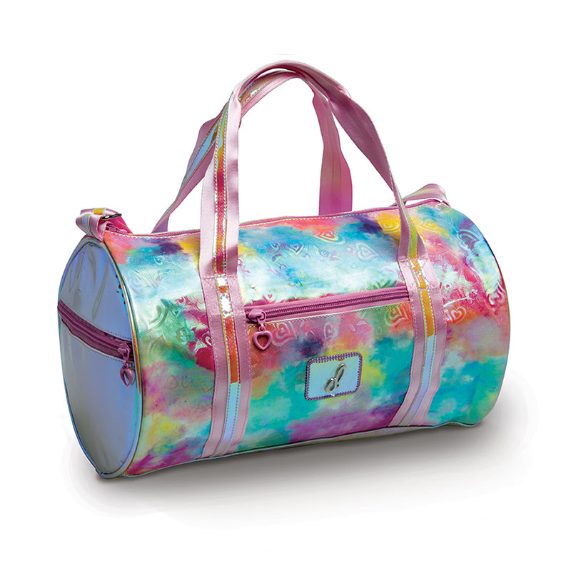 Danznmotion Pastel Clouds and Hearts Duffel Bag   - DanceSupplies.com