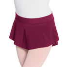 Eurotard Child's Mini Pull-On Skirt Child S Burgundy - DanceSupplies.com