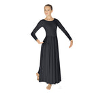 Eurotard Simplicity Liturgical Dress Adult XS Black - DanceSupplies.com