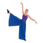 Eurotard Unisex Palazzo Pants Adult S/M Royal - DanceSupplies.com