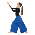 Eurotard Unisex Palazzo Pants Child S/M Royal - DanceSupplies.com