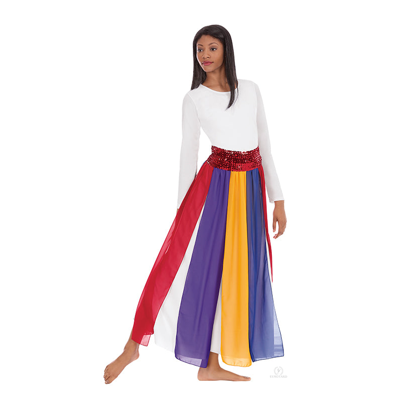 Eurotard Chiffon Streamer Skirt/Top   - DanceSupplies.com