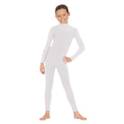 Eurotard Child's Mock Neck Long Sleeve Unitard   - DanceSupplies.com