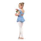 Eurotard Angelica Bow Back Dress Child XS Light Blue - DanceSupplies.com