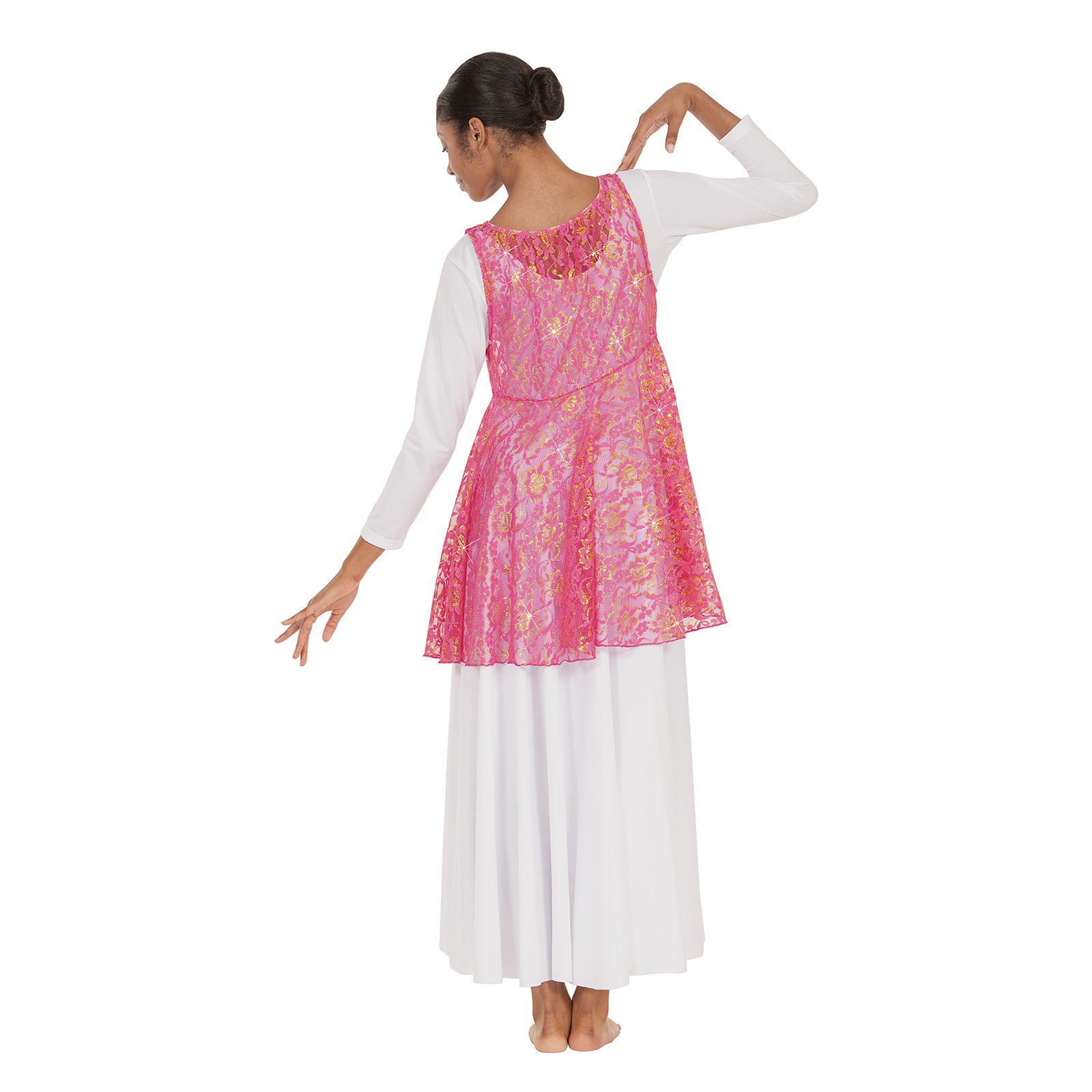 Eurotard Child's Heavenly Laced Tunic   - DanceSupplies.com